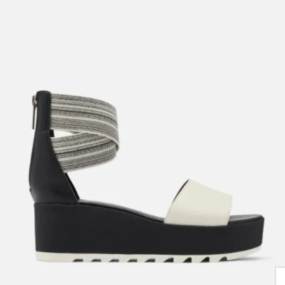 Sorel WOMEN'S CAMERON™ FLATFORM ANKLE STRAP WEDGE SANDAL sz 6.5 - Picture 8 of 13